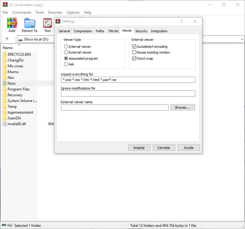 WinRAR 7.0 for Windows Screenshot 6