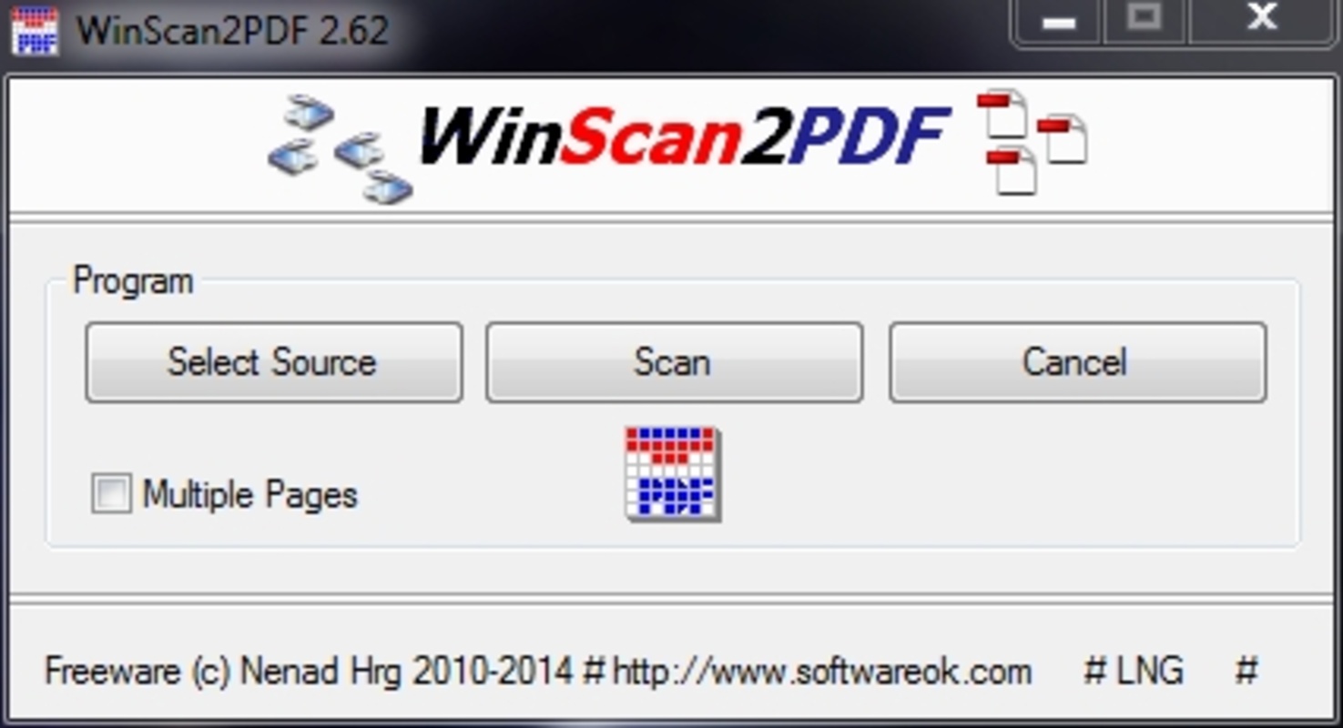 WinScan2PDF 8.55 for Windows Screenshot 2
