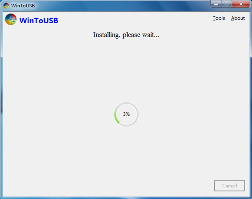 WinToUSB 7.8 for Windows Screenshot 1