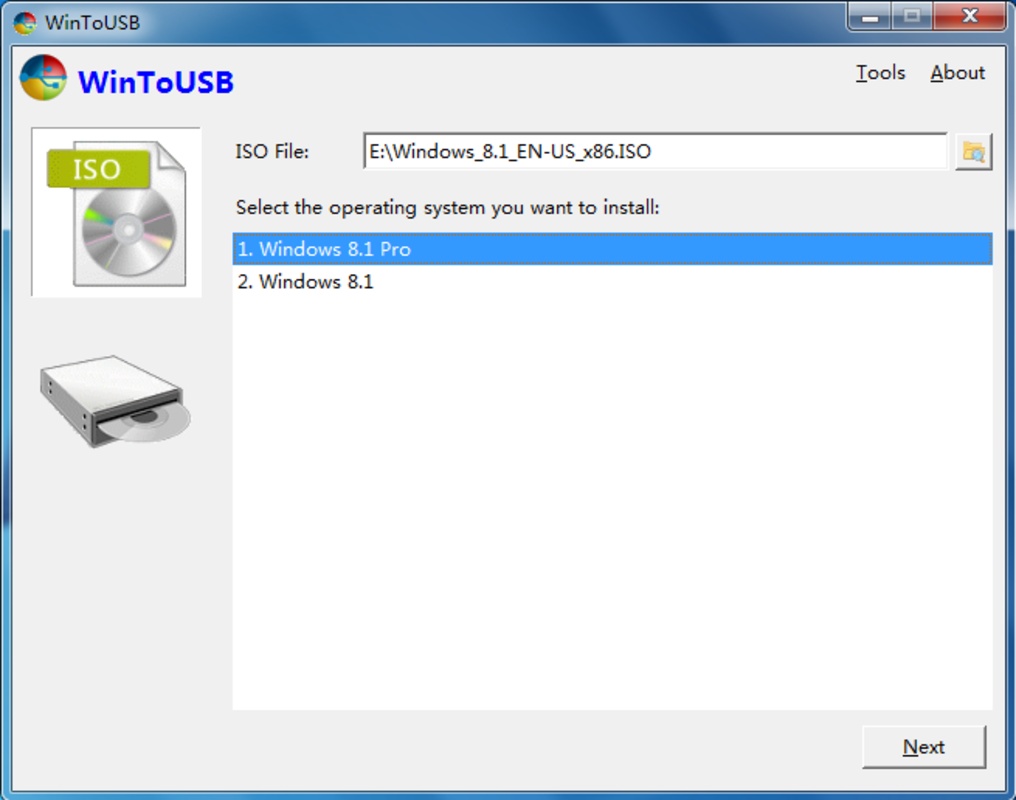 WinToUSB 7.8 for Windows Screenshot 3
