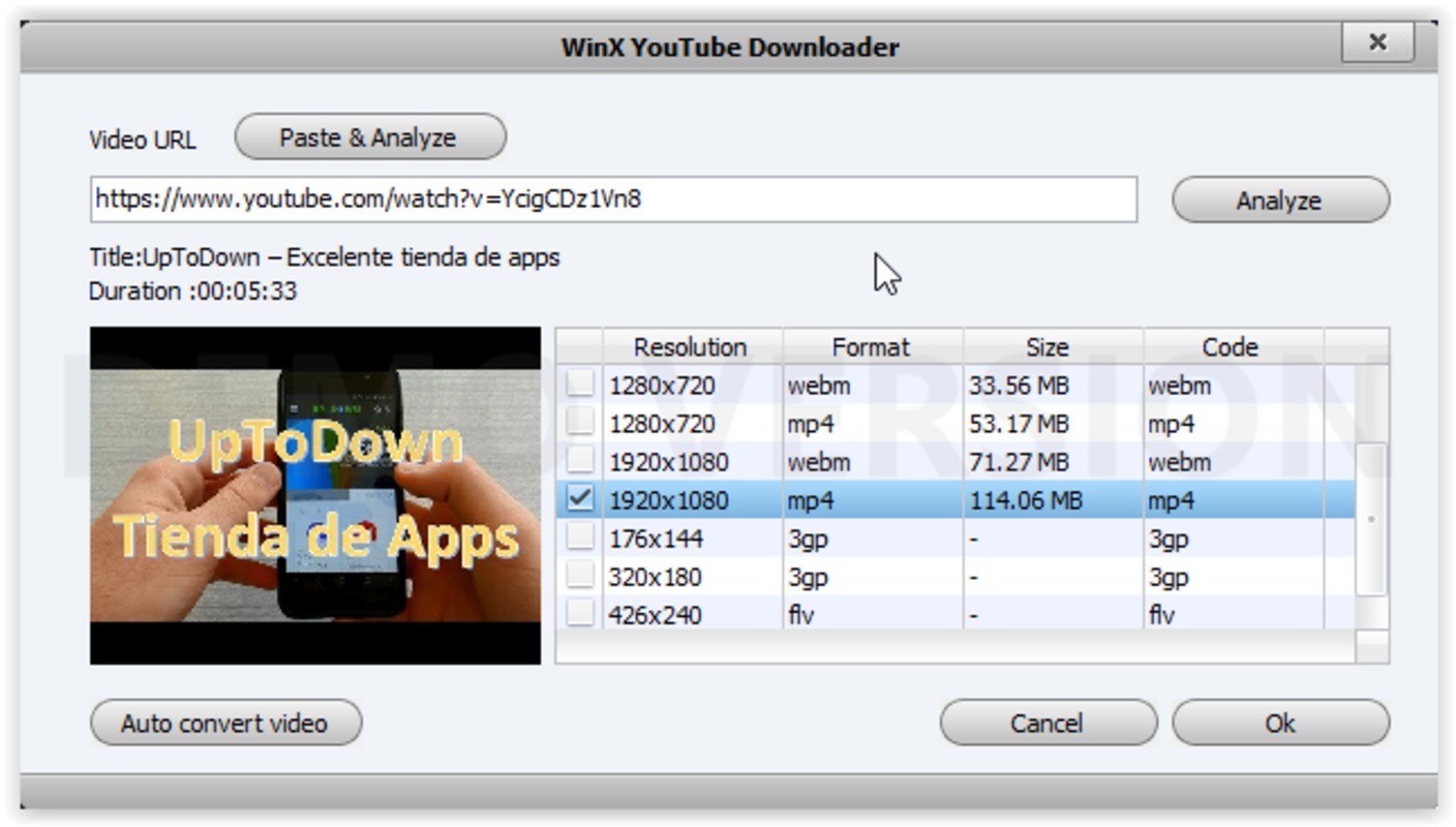 WinX YouTube Downloader 5.7.0.0 for Windows Screenshot 3