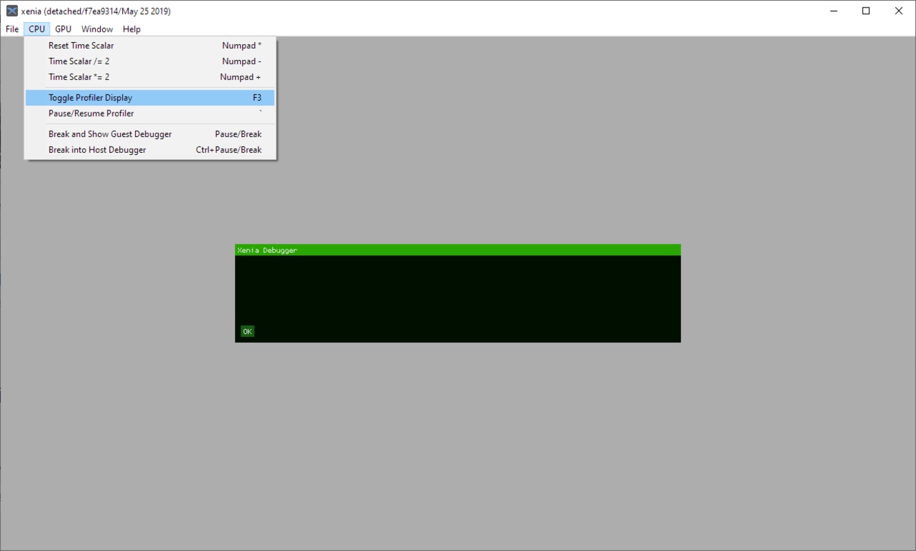 Xenia – Xbox 360 Emulator 1.0.2789 for Windows Screenshot 1