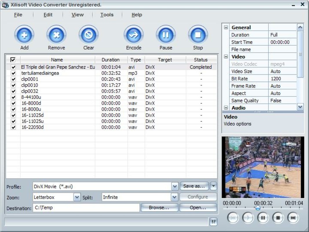 Xilisoft Video Converter 5.1.26 for Windows Screenshot 4
