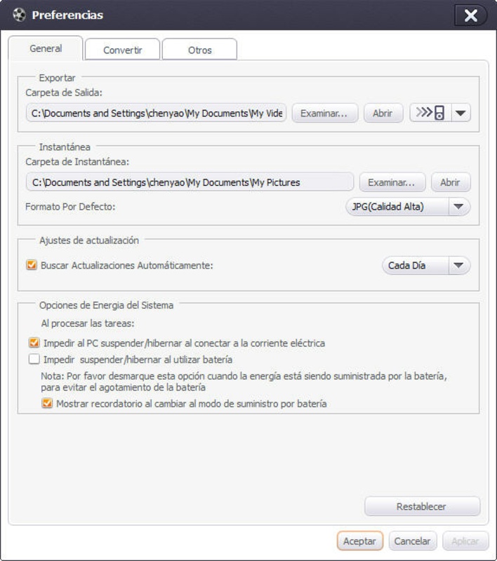 Xilisoft Video Convertidor Ultimate 7 7.0 for Windows Screenshot 6