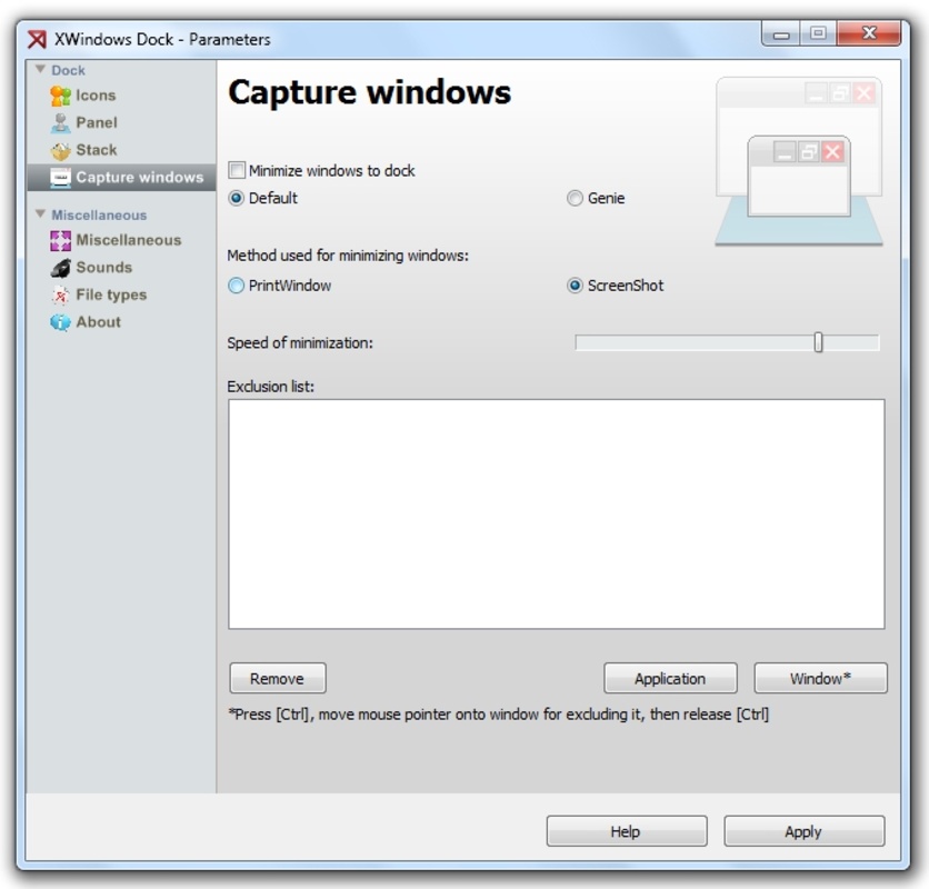 XWindows Dock 2.0.3 for Windows Screenshot 1