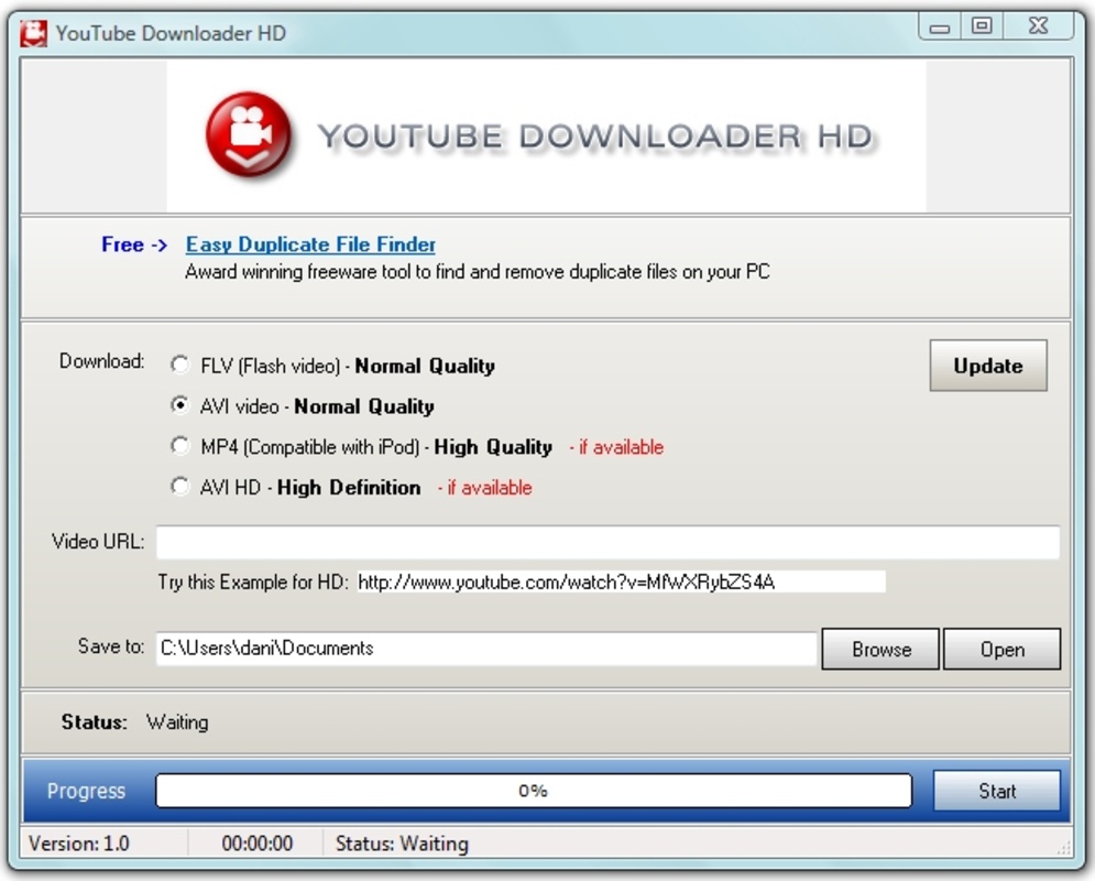 Youtube Downloader HD 5.0.1 for Windows Screenshot 1