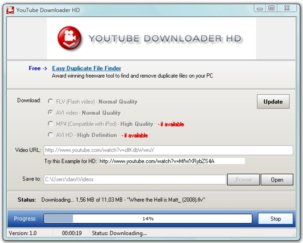 Youtube Downloader HD 5.0.1 for Windows Screenshot 2
