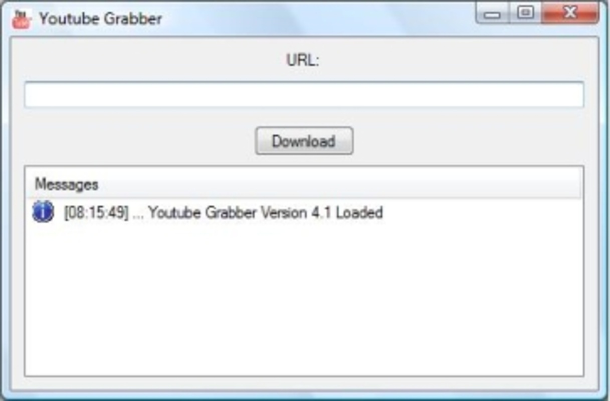 Youtube Grabber 3.3 for Windows Screenshot 1