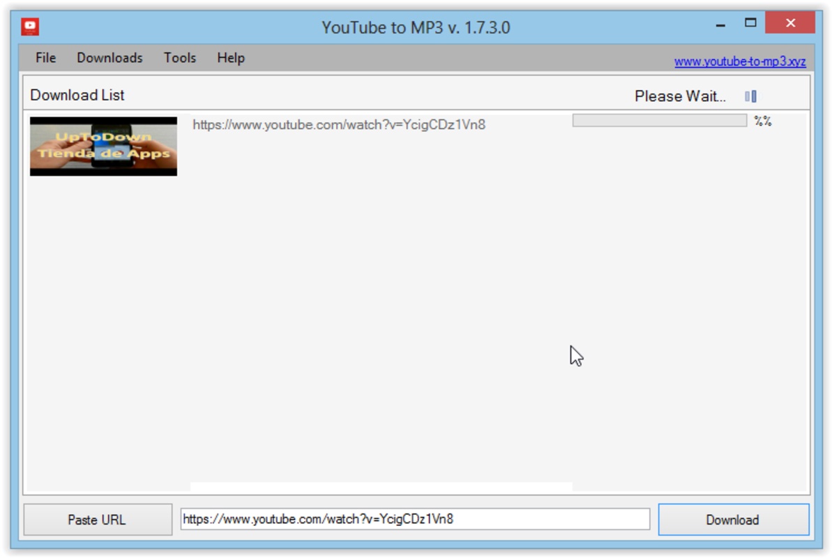 YouTube to MP3 1.7.3.0 for Windows Screenshot 3