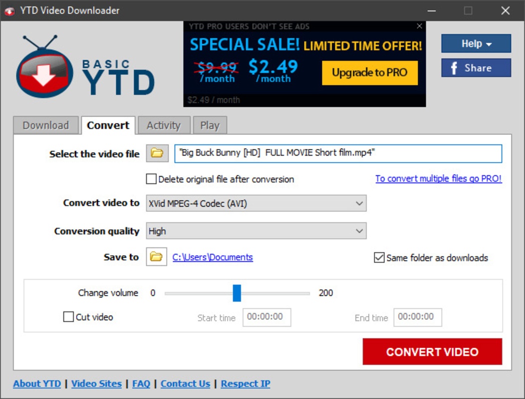 YTD Video Downloader 5.9.13 for Windows Screenshot 2