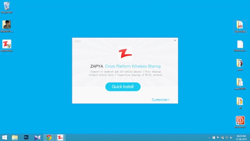 Zapya 2.8.0.2 for Windows Screenshot 2