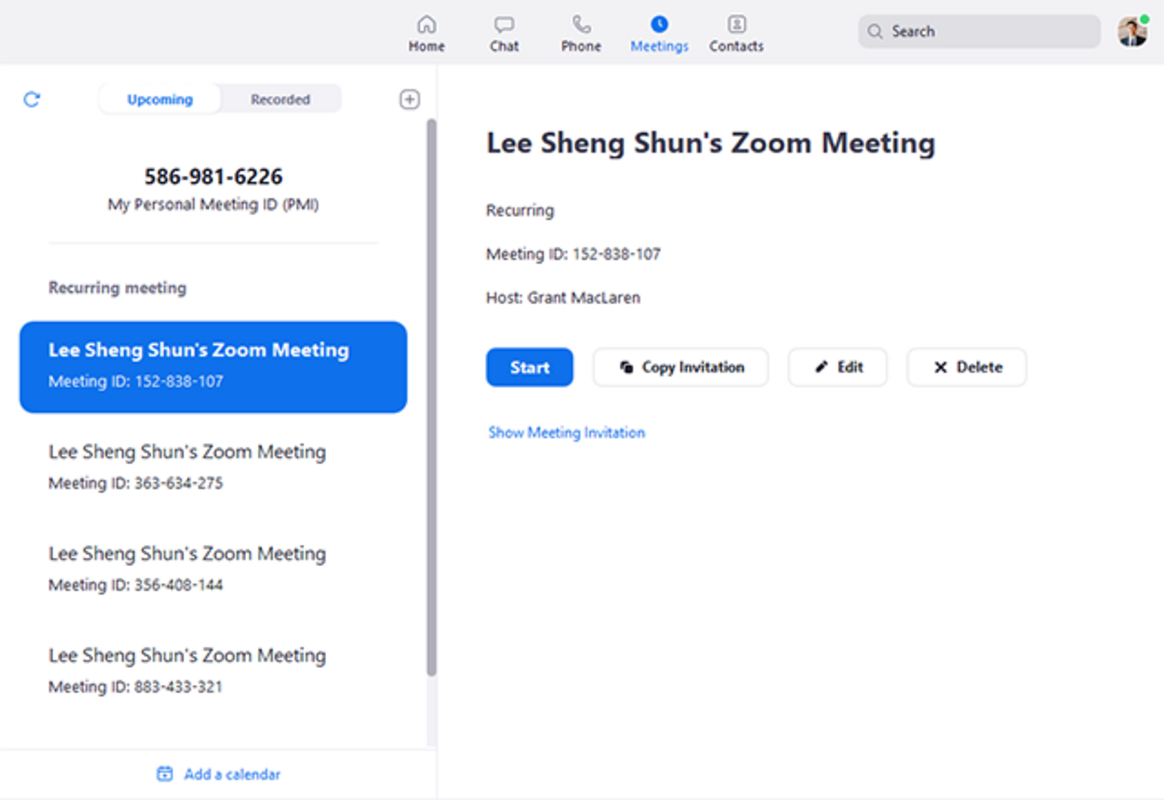 Zoom Cloud Meetings 5.16.10.26186 for Windows Screenshot 3