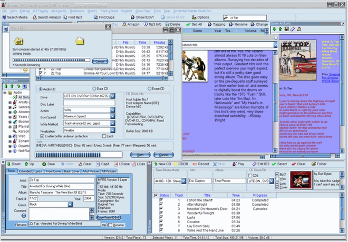 Zortam Mp3 Media Studio 30.55 for Windows Screenshot 7