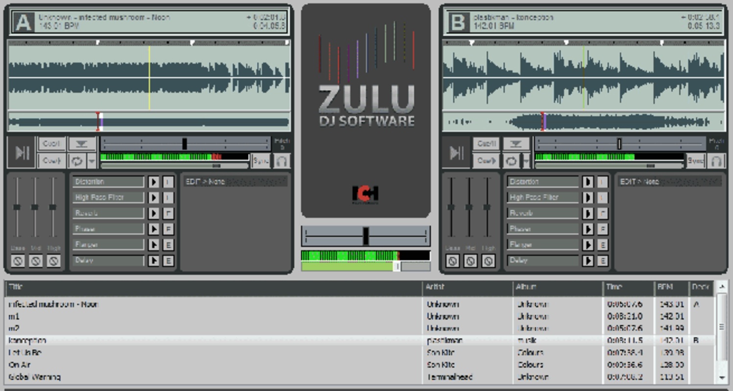 Zulu DJ Software 5.04 for Windows Screenshot 1