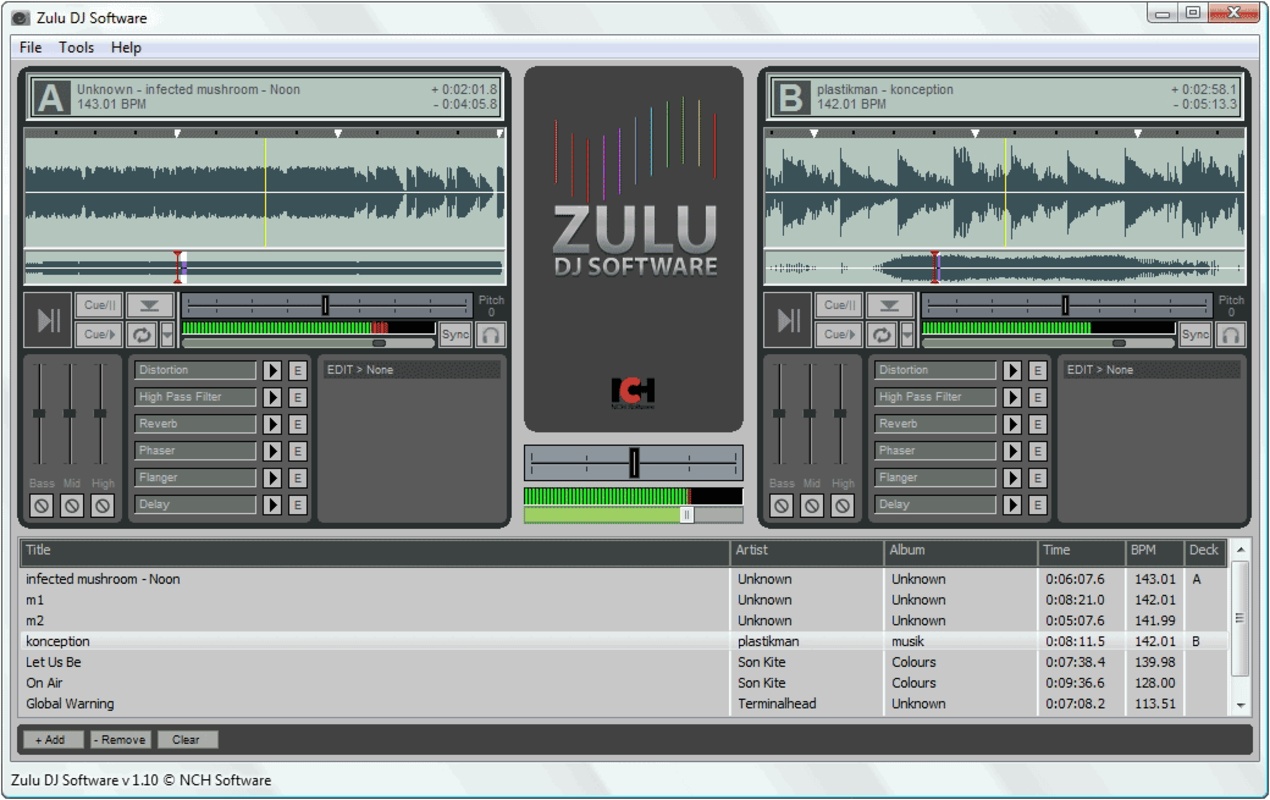 Zulu DJ Software 5.04 for Windows Screenshot 4